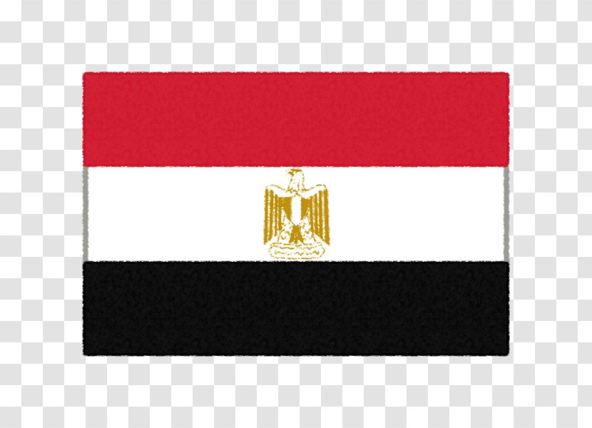Flag Of Egypt Rectangle Place Mats Transparent PNG