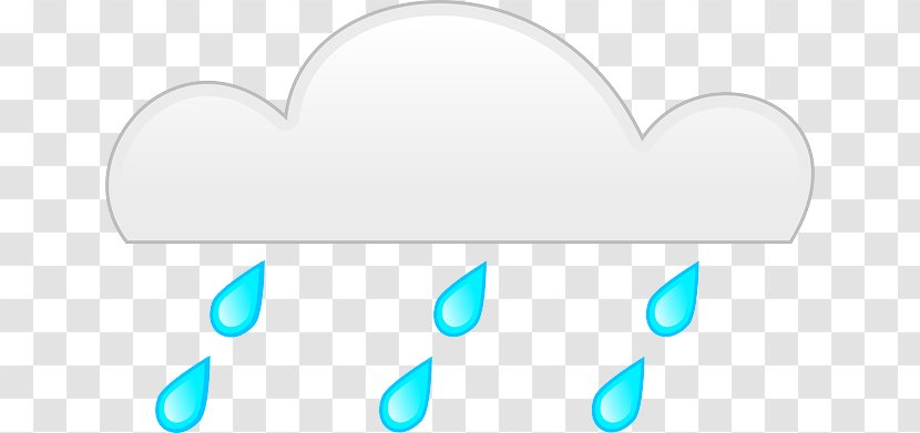 Clip Art Vector Graphics Rain Cloud Thunderstorm - Turquoise - Awan Map Transparent PNG