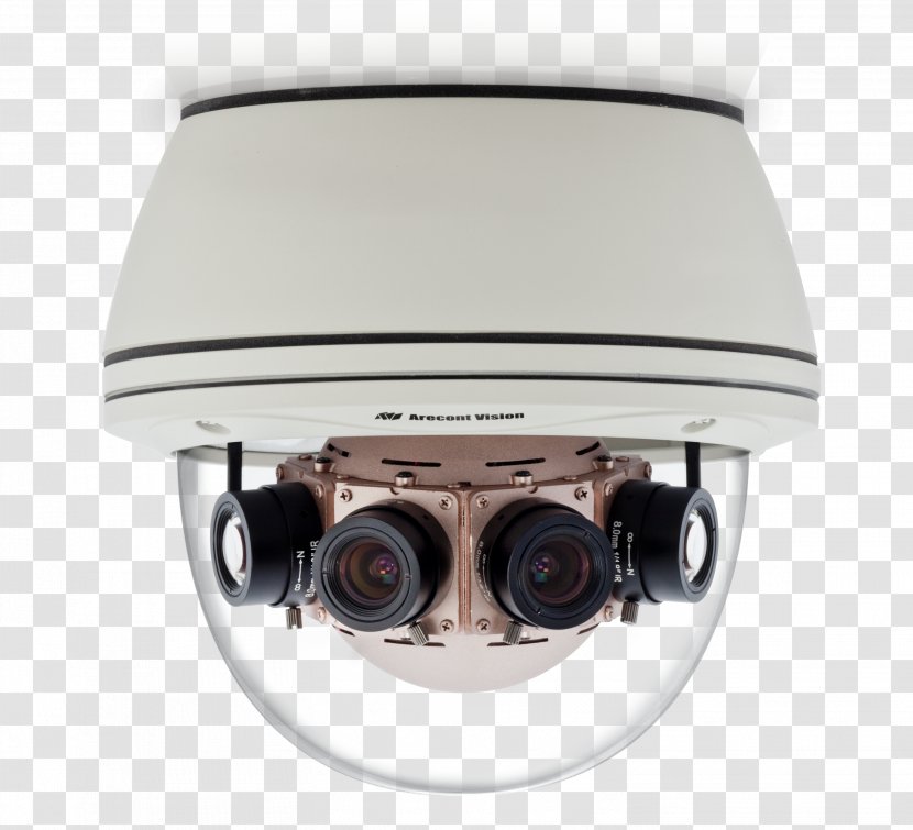 Arecont Vision IP Camera Panoramic Photography Closed-circuit Television - Surveillance - .vision Transparent PNG