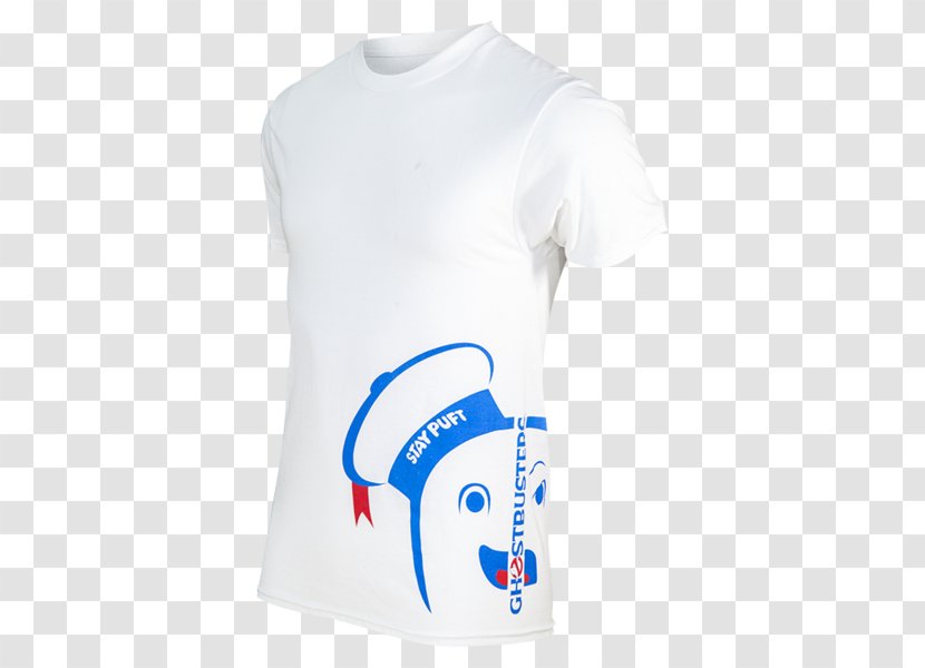 T-shirt Stay Puft Marshmallow Man Slimer Gozer - Sleeve Transparent PNG