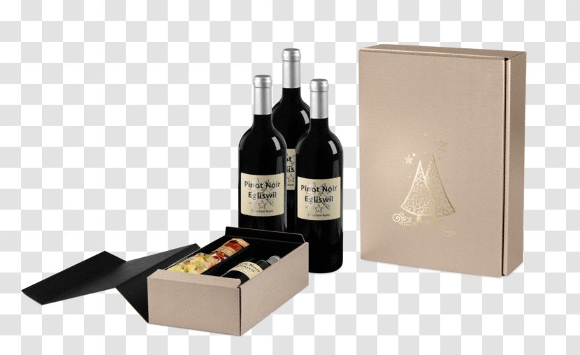 Wine Bottle - Box Transparent PNG
