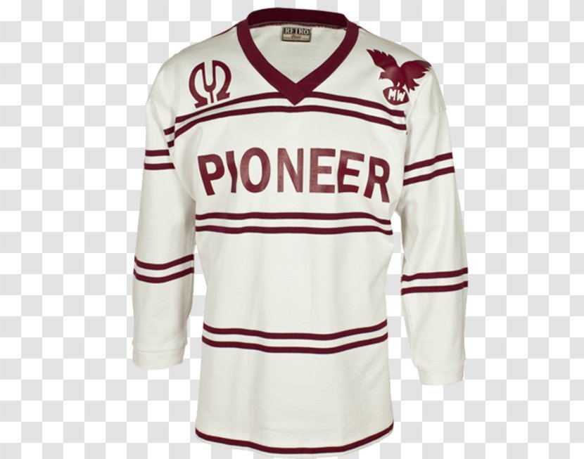 National Rugby League Manly Warringah Sea Eagles Cronulla-Sutherland Sharks T-shirt - Sportswear - Retro Jerseys Transparent PNG