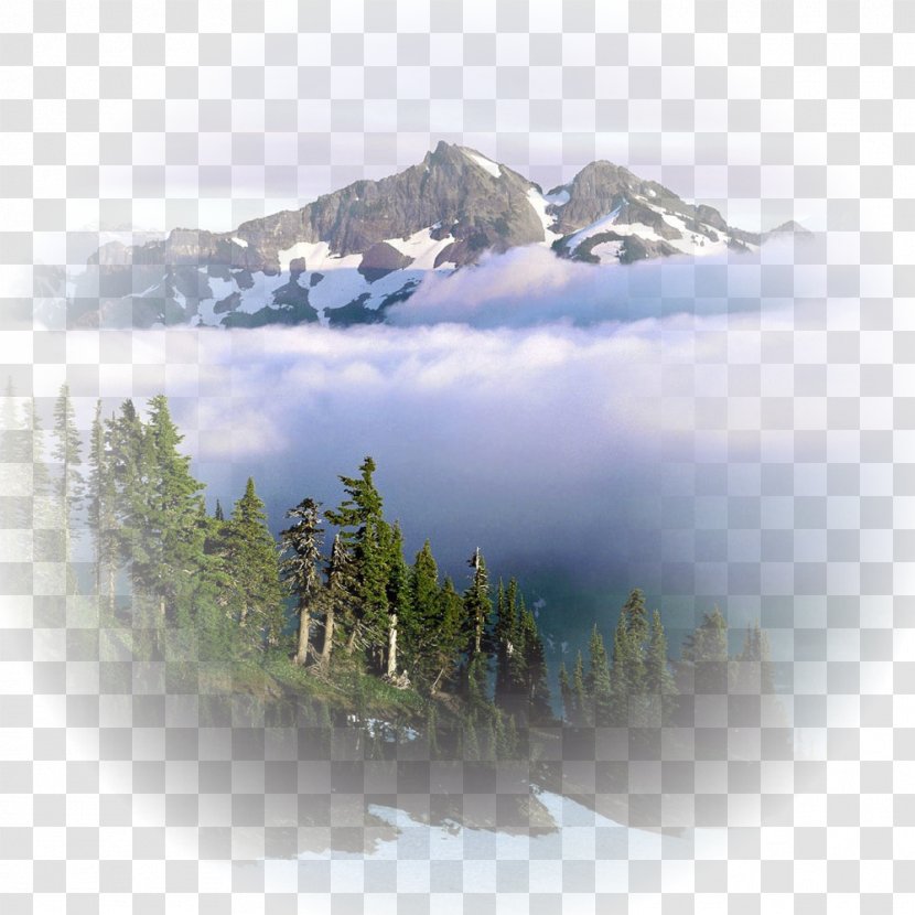 Desktop Wallpaper Landscape Nature Terrain Hill - Light - Cloud Transparent PNG