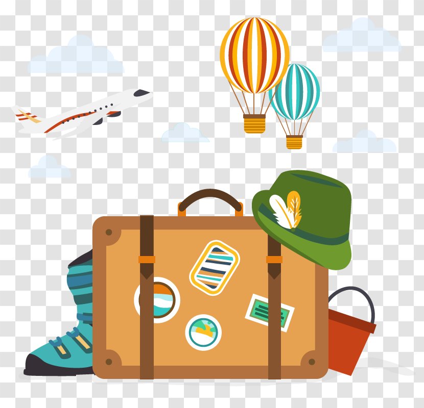 Travel Baggage Suitcase Transparent PNG