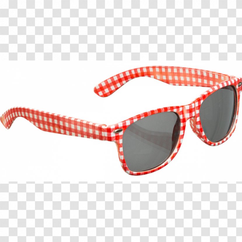 Sunglasses Oktoberfest Red White - Costume - Text Transparent PNG