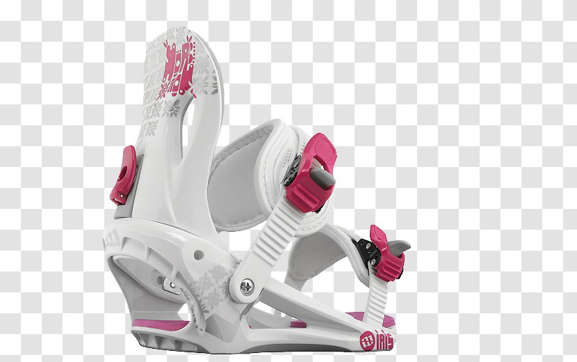 Ski Bindings Magenta - Design Transparent PNG