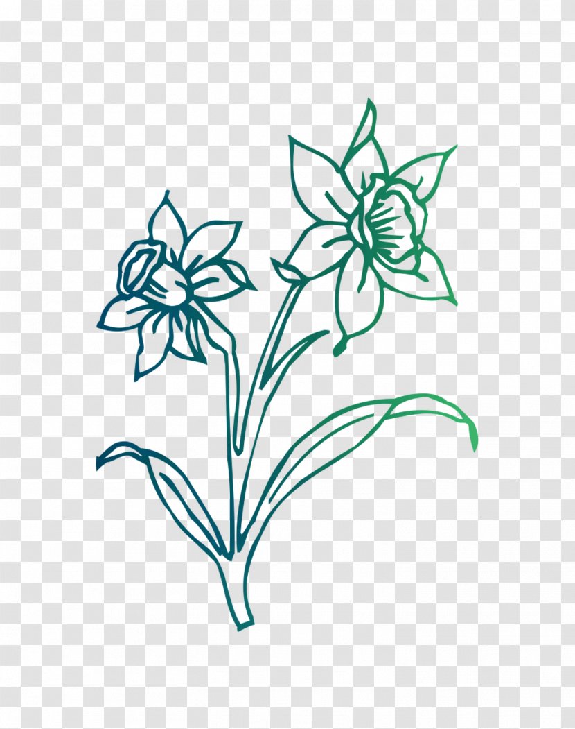 Clip Art Petal Leaf Plant Stem Cut Flowers - Pedicel Transparent PNG