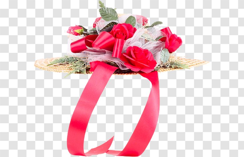 Hat Clip Art - Thumbnail - Pastoral Rose Ribbon Transparent PNG