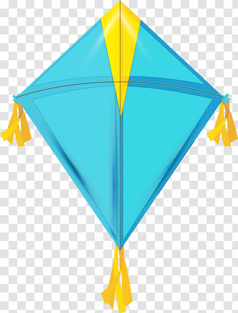 Kite Triangle Yellow Line Ersa Replacement Heater Transparent PNG