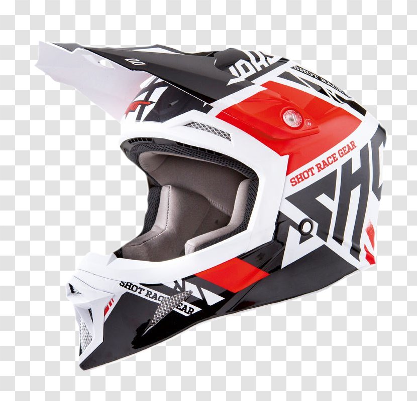 Motorcycle Helmets Bicycle Red - Lacrosse Helmet Transparent PNG