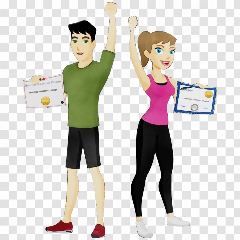 Fitness Cartoon - International Sports Sciences Association - Muscle Joint Transparent PNG