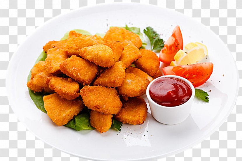 Chicken Nugget Hamburger Fried French Fries McDonalds McNuggets - Nuggets Transparent PNG