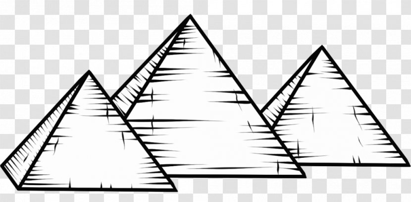 Great Pyramid Of Giza Egyptian Pyramids Ancient Egypt Drawing Transparent PNG