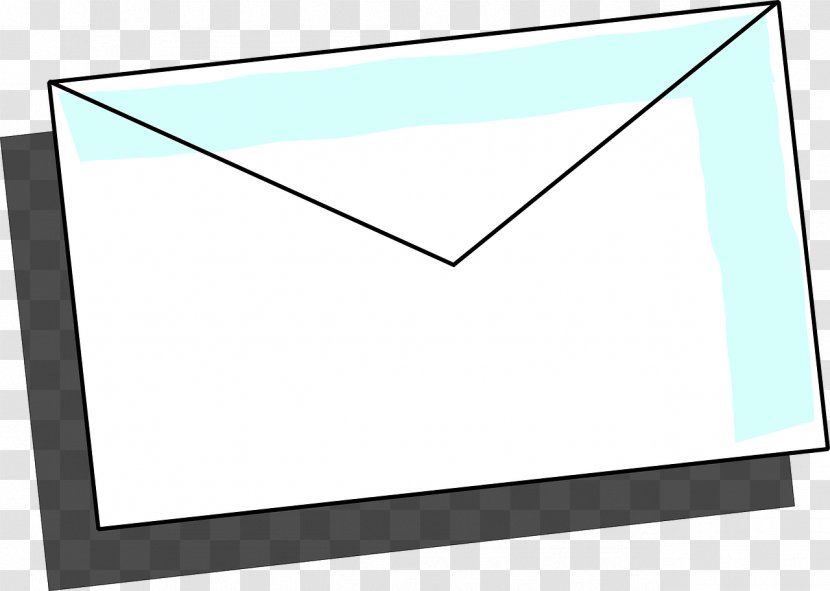 Envelope Airmail Paper Clip Art - Stamped - White Envelopes Transparent PNG