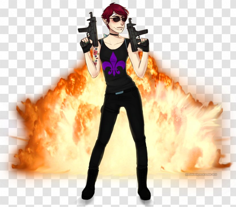 PewDiePie: Legend Of The Brofist Entertainment Role-playing Game - Figurine - Saints Row 3 Art Transparent PNG