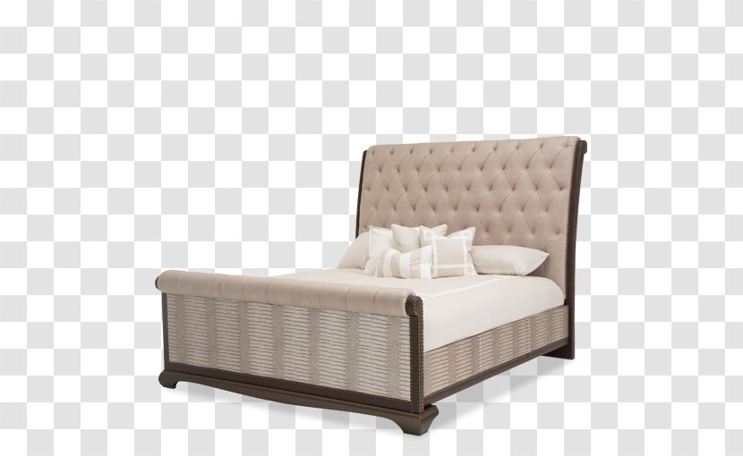 Platform Bed Sable Faux Leather (D8492) Frame Bedroom Furniture Sets Transparent PNG