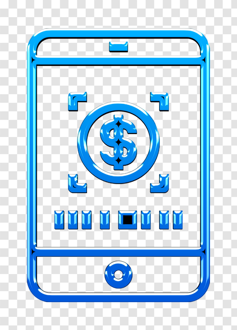 Payment Icon Code Icon Smartphone Icon Transparent PNG
