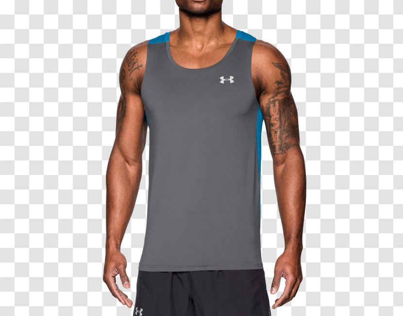 T-shirt Under Armour Sleeveless Shirt Top - Active Undergarment Transparent PNG