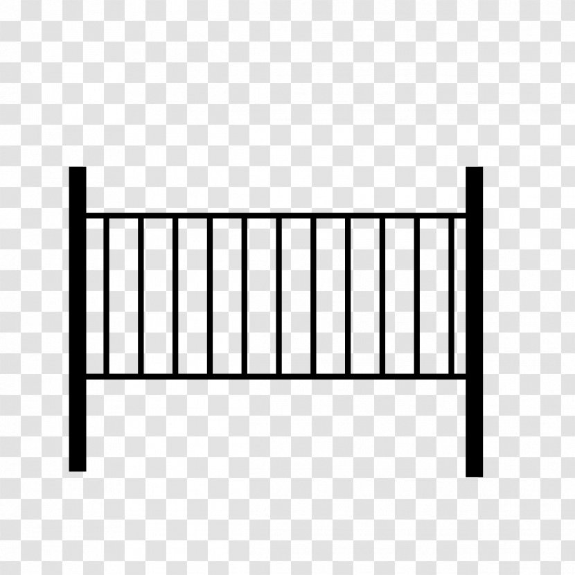 Fence Cartoon - Furniture - Home Fencing Rectangle Transparent PNG