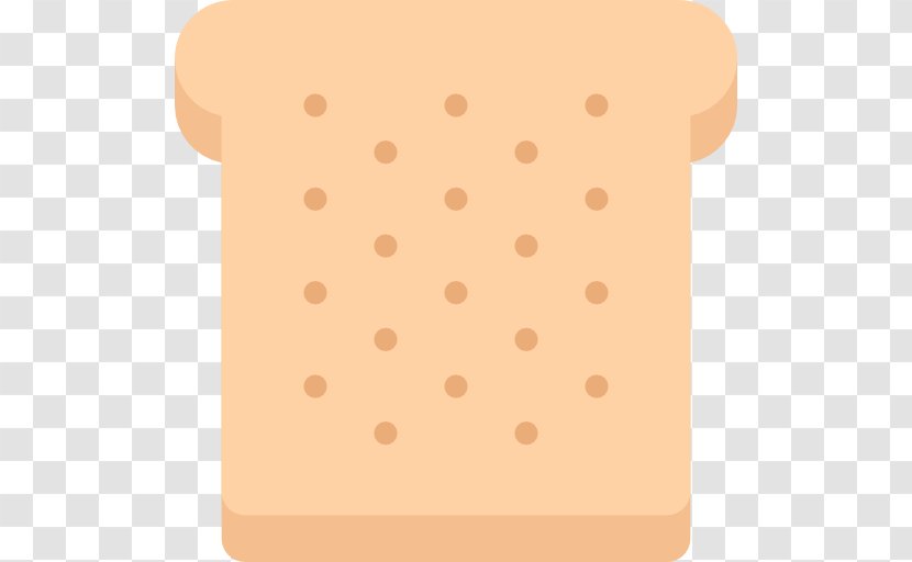 Peach Pattern - Toast Transparent PNG