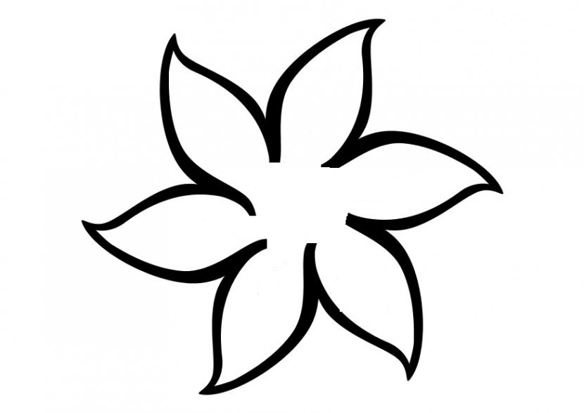 Coloring Book Flower Drawing Child - Symbol - Spring Outline Cliparts Transparent PNG
