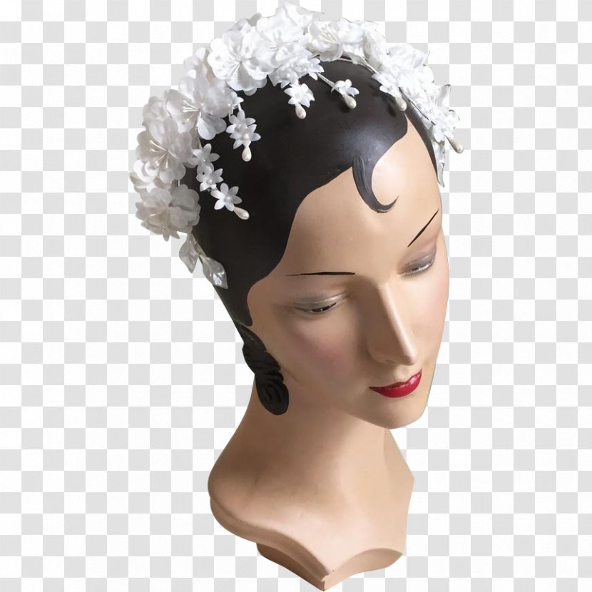Headpiece Forehead - Cartoon - 1960s Flower Hat Transparent PNG