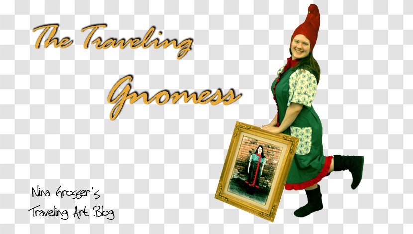 Christmas Ornament Font Day - Traveling Gnome Transparent PNG