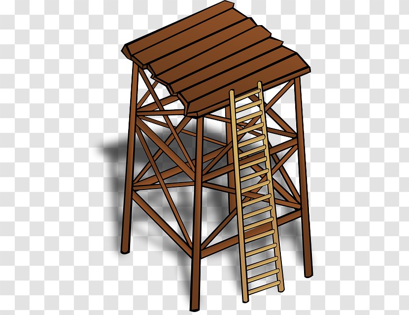 Clip Art - Table - Wooden Ladder Transparent PNG