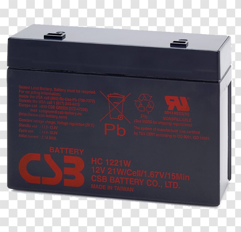 Electric Battery Rechargeable Electrolyte Lithium Polymer Lead–acid - Ion - Common Transparent PNG