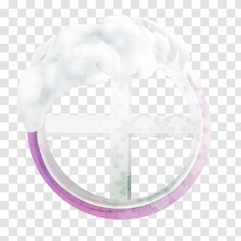 Circle Download - Pink - Round Frame Transparent PNG