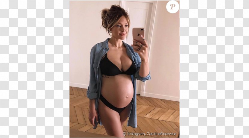Secret Story 2 NRJ 12 Pregnancy Female Instagram - Tree - Caroline Receveur Transparent PNG