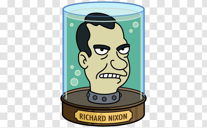 Richard Nixon Futurama United States Zapp Brannigan Professor Farnsworth Transparent PNG