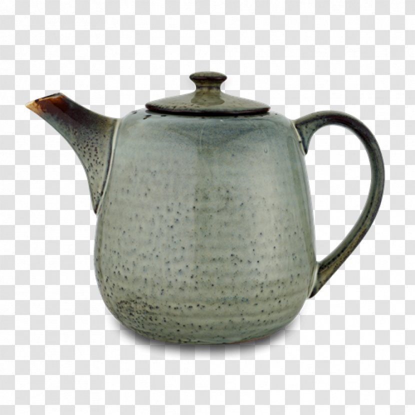 Broste Copenhagen Nordic Teapot Kettle Sea Bowl - Ceramic - Unique Teapots Transparent PNG