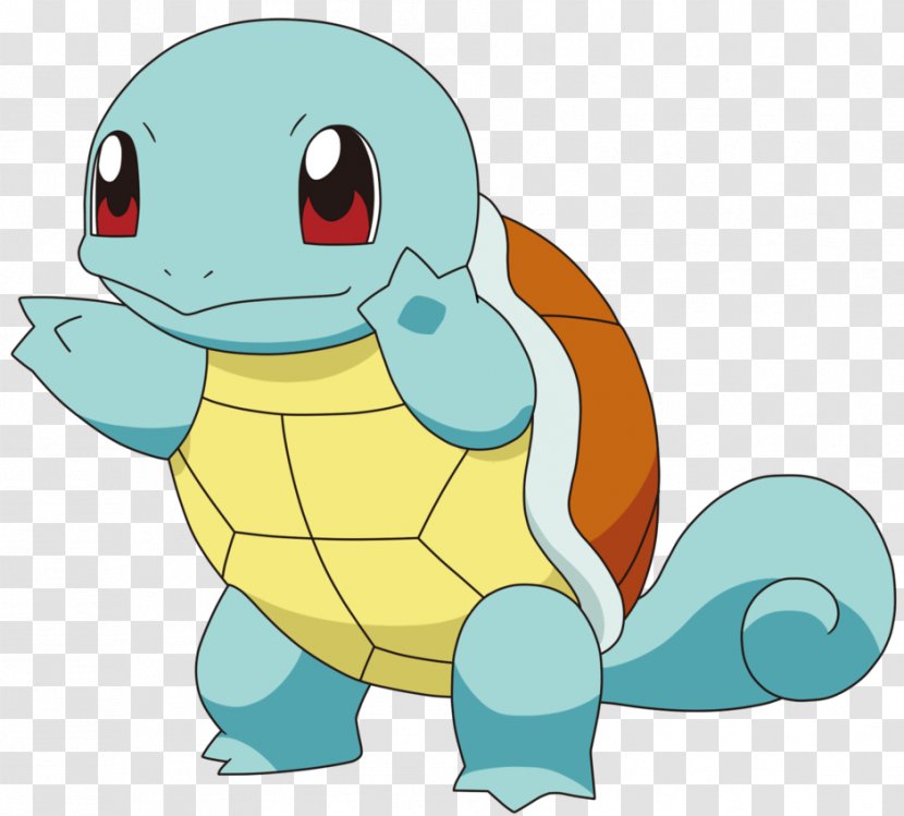 Pokémon Red And Blue Squirtle Pikachu GO - Beak Transparent PNG