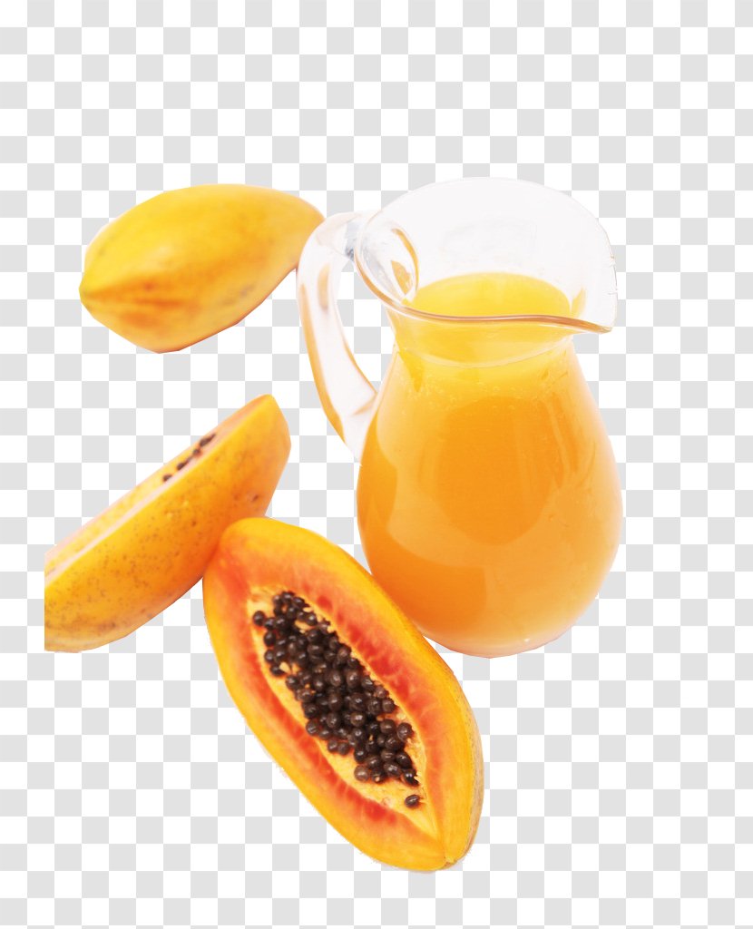 Juice Smoothie Papaya Fruit - Gratis Transparent PNG