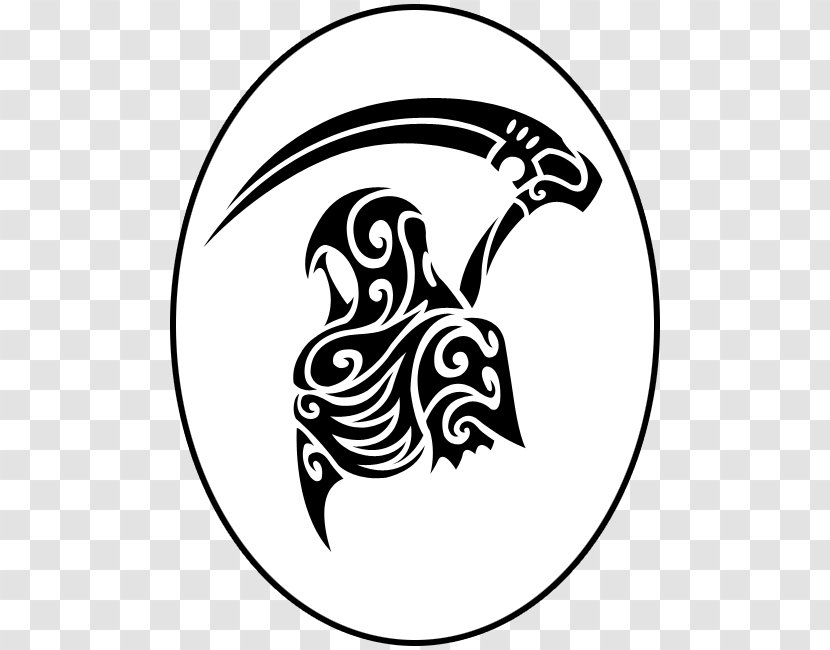 Symbols Of Death Clip Art Image Tribe - Tattoo Shark Transparent PNG