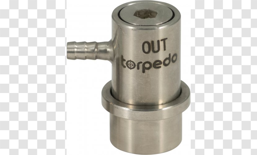 Kegerator Cornelius Keg Stainless Steel Carboy - Cylinder - TORPEDO Transparent PNG