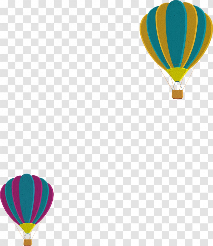Hot Air Balloon Line Atmosphere Of Earth Transparent PNG