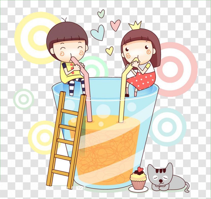 Bubble Tea Drinking Coffee Milk - Drink,Drinks,food,Afternoon Transparent PNG