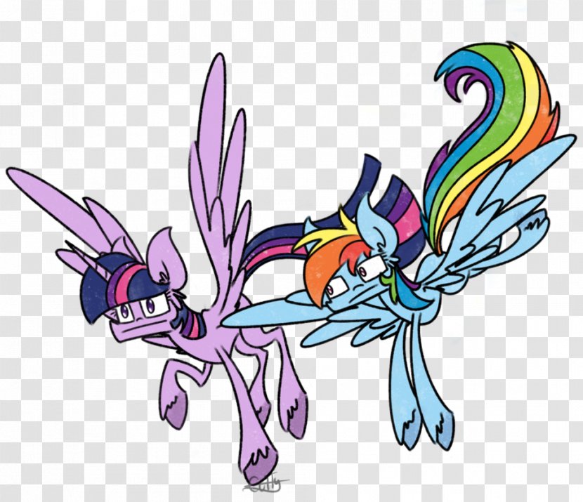 Pony Horse Wing Insect - Watercolor Transparent PNG