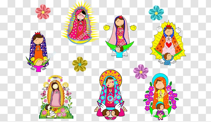 Clip Art Illustration Our Lady Of Guadalupe Product Line - Tinta En Un Vaso De Agua Transparent PNG