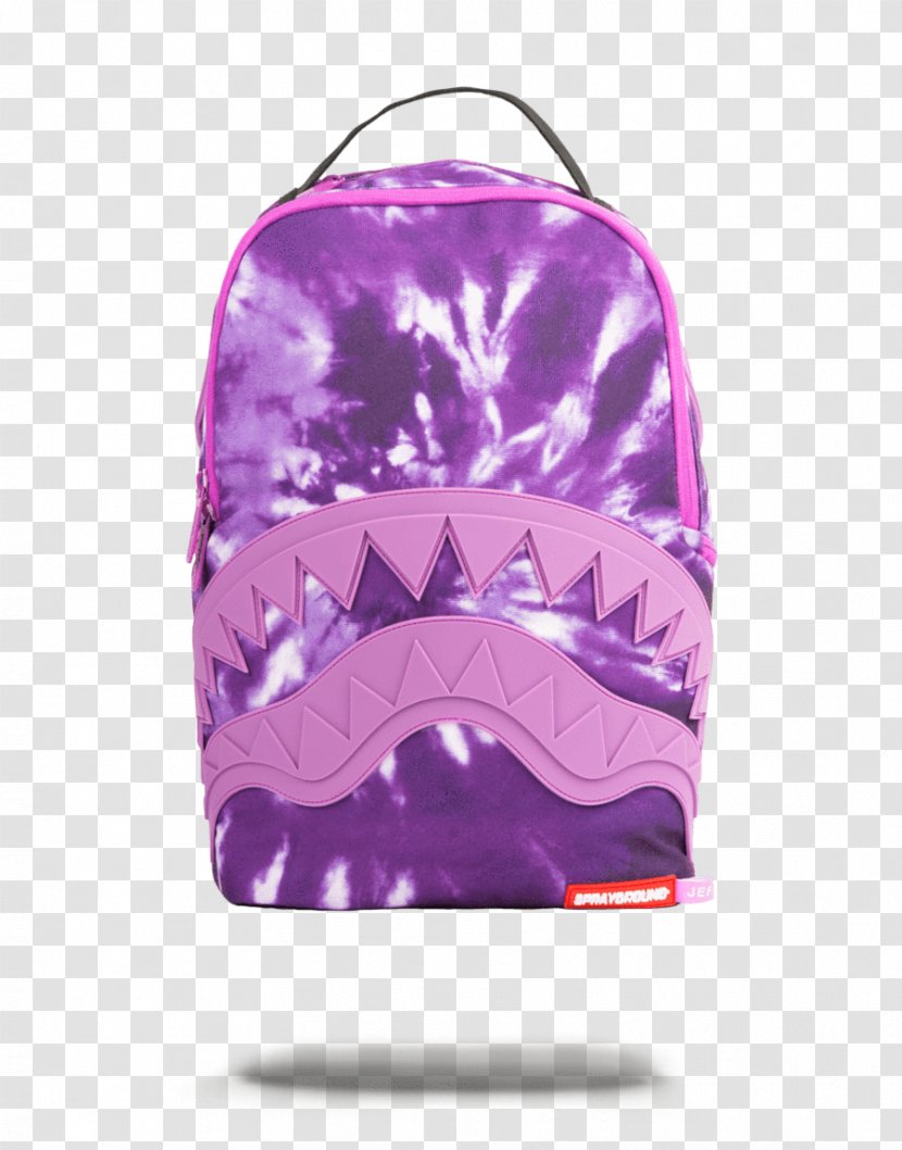 Backpack Bag Zipper Pocket Purple - Cartoon - Young Thug Transparent PNG