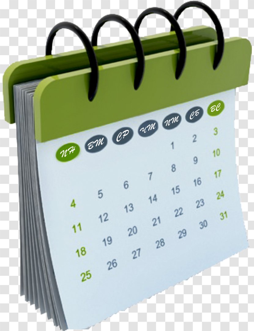 Calendar Time - Symbol Transparent PNG