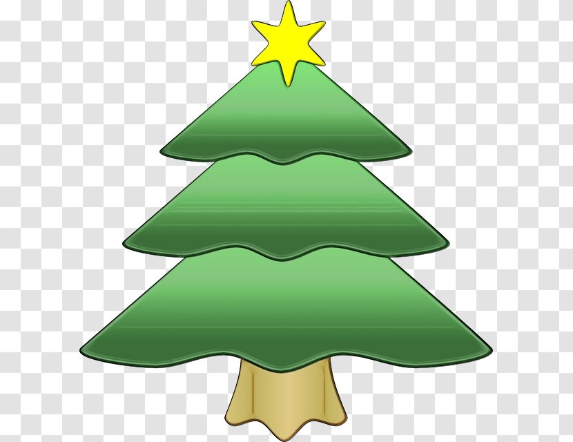 Christmas Lights Drawing - Pine - Spruce Star Transparent PNG