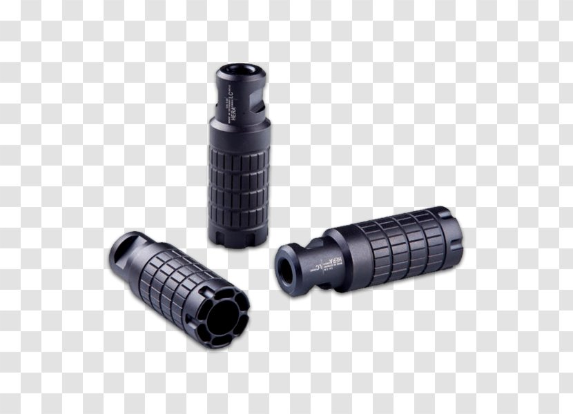 Muzzle Brake Colt AR-15 Flash Suppressor Weapon ArmaLite AR-10 - Cartoon Transparent PNG