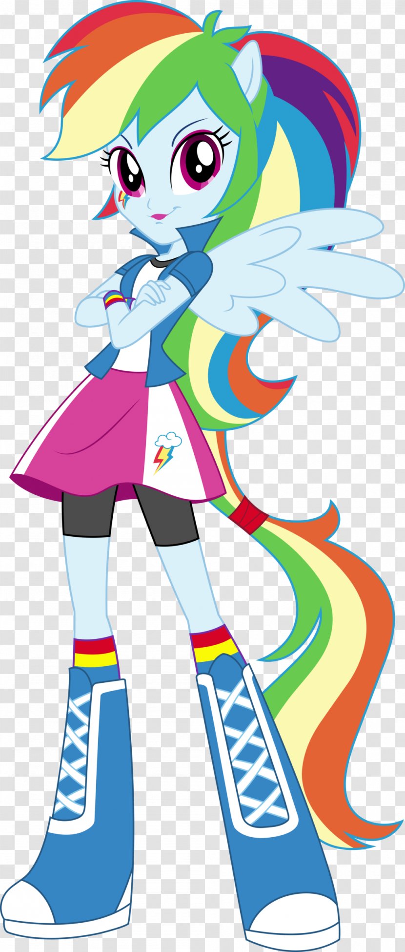 Rainbow Dash Rarity Pony Applejack Sunset Shimmer - My Little Equestria Transparent PNG