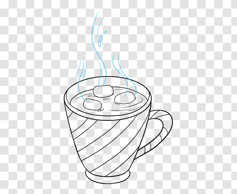 Hot Chocolate / Drawing Donuts Mug Transparent PNG