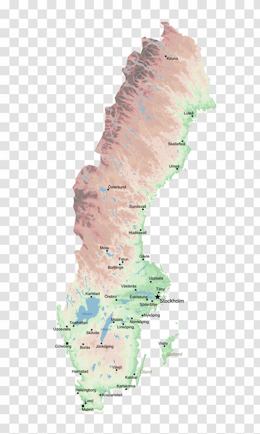 Stockholm Geography World Map Collection - Landscape Transparent PNG