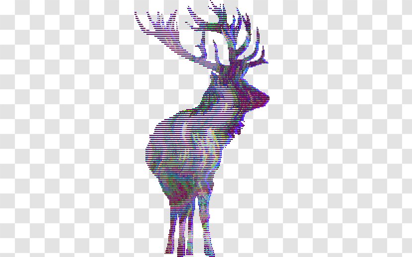 Elk Red Deer Moose Roe - Tree Transparent PNG