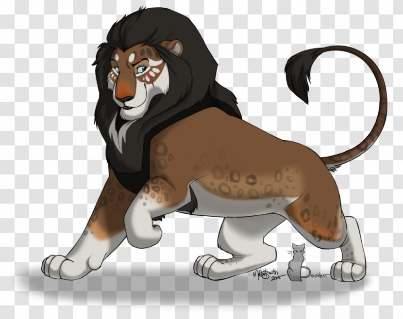 Lion DeviantArt Drawing Dog - Like Mammal Transparent PNG